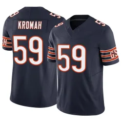 Youth Jamree Kromah Chicago Bears No.59 Limited Vapor F.U.S.E. Jersey - Navy