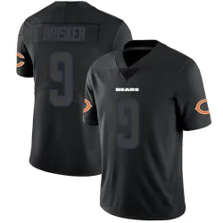 Youth Jaquan Brisker Chicago Bears No.9 Limited Jersey - Black Impact