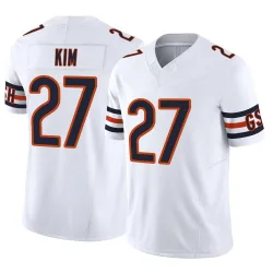 Youth Jonathan Kim Chicago Bears No.27 Limited Vapor F.U.S.E. Jersey - White