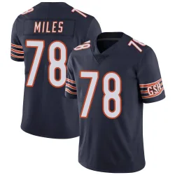 Youth Joshua Miles Chicago Bears No.78 Limited Team Color Vapor Untouchable Jersey - Navy