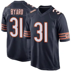 Youth Kevin Byard III Chicago Bears No.31 Game Team Color Jersey - Navy