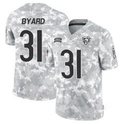 Youth Kevin Byard III Chicago Bears No.31 Limited 2024 Salute to Service Jersey - Arctic Camo