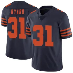Youth Kevin Byard III Chicago Bears No.31 Limited Alternate Vapor Untouchable Jersey - Navy Blue