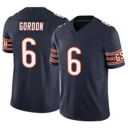 Youth Kyler Gordon Chicago Bears No.6 Limited Vapor F.U.S.E. Jersey - Navy