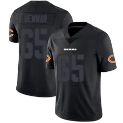 Youth Luke Newman Chicago Bears No.65 Limited Jersey - Black Impact
