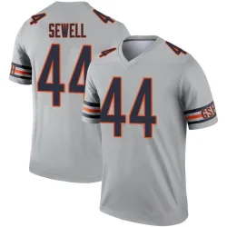 Youth Noah Sewell Chicago Bears No.44 Legend Inverted Silver Jersey