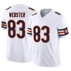 Youth Nsimba Webster Chicago Bears No.83 Limited Vapor F.U.S.E. Jersey - White