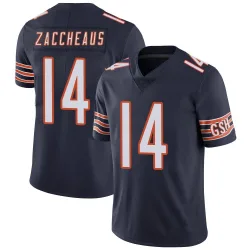 Youth Olamide Zaccheaus Chicago Bears No.14 Limited Team Color Vapor Untouchable Jersey - Navy