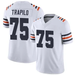 Youth Ozzy Trapilo Chicago Bears No.75 Limited Alternate Classic Vapor Jersey - White