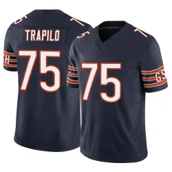 Youth Ozzy Trapilo Chicago Bears No.75 Limited Vapor F.U.S.E. Jersey - Navy