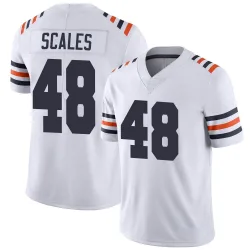 Youth Patrick Scales Chicago Bears No.48 Limited Alternate Classic Vapor Jersey - White