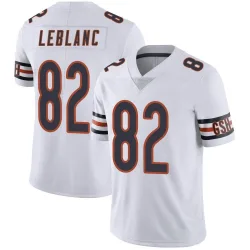 Youth Peter LeBlanc Chicago Bears No.82 Limited Vapor Untouchable Jersey - White