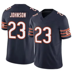 Youth Roschon Johnson Chicago Bears No.23 Limited Vapor F.U.S.E. Jersey - Navy