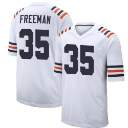 Youth Royce Freeman Chicago Bears No.35 Game Alternate Classic Jersey - White