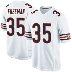 Youth Royce Freeman Chicago Bears No.35 Game Jersey - White