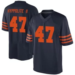 Youth Ruben Hyppolite II Chicago Bears No.47 Game Alternate Jersey - Navy Blue