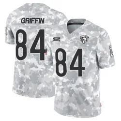 Youth Ryan Griffin Chicago Bears No.84 Limited 2024 Salute to Service Jersey - Arctic Camo