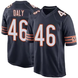 Youth Scott Daly Chicago Bears No.46 Game Team Color Jersey - Navy