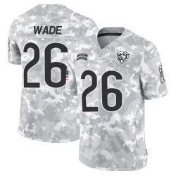 Youth Shaun Wade Chicago Bears No.26 Limited 2024 Salute to Service Jersey - Arctic Camo