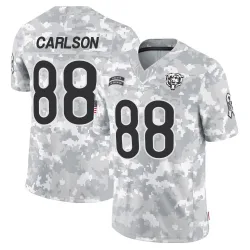 Youth Stephen Carlson Chicago Bears No.88 Limited 2024 Salute to Service Jersey - Arctic Camo