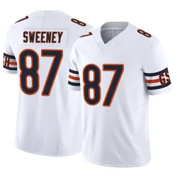 Youth Tommy Sweeney Chicago Bears No.87 Limited Vapor F.U.S.E. Jersey - White