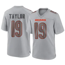 Youth Tory Taylor Chicago Bears No.19 Game Atmosphere Fashion Jersey - Gray