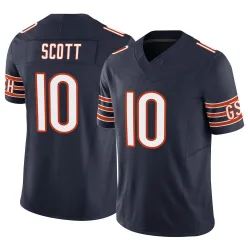 Youth Tyler Scott Chicago Bears No.10 Limited Vapor F.U.S.E. Jersey - Navy