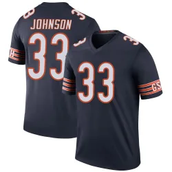 Youth Tysheem Johnson Chicago Bears No.33 Legend Color Rush Jersey - Navy