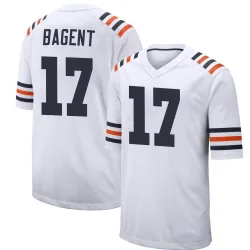 Youth Tyson Bagent Chicago Bears No.17 Game Alternate Classic Jersey - White