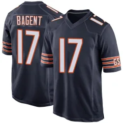 Youth Tyson Bagent Chicago Bears No.17 Game Team Color Jersey - Navy
