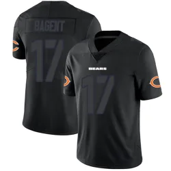 Youth Tyson Bagent Chicago Bears No.17 Limited Jersey - Black Impact