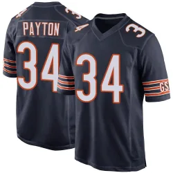 Youth Walter Payton Chicago Bears No.34 Game Team Color Jersey - Navy