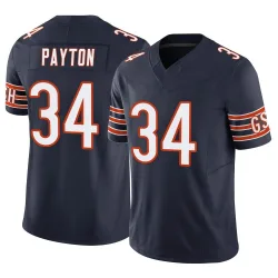 Youth Walter Payton Chicago Bears No.34 Limited Vapor F.U.S.E. Jersey - Navy