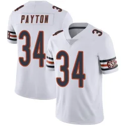 Youth Walter Payton Chicago Bears No.34 Limited Vapor Untouchable Jersey - White